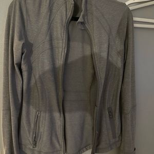 Lulu lemon gray zip up